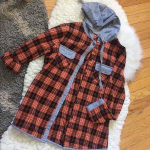 Plated jacket / cardigan